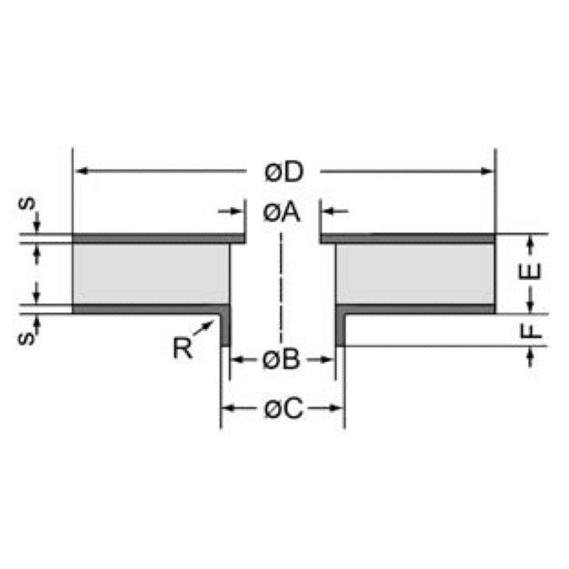GM-ELE RI 8,5 x 36 H=10/14 mittel
