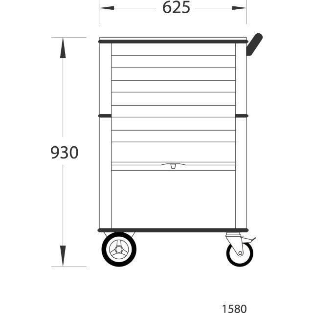 Werkstattwagen 1580 GEDORE