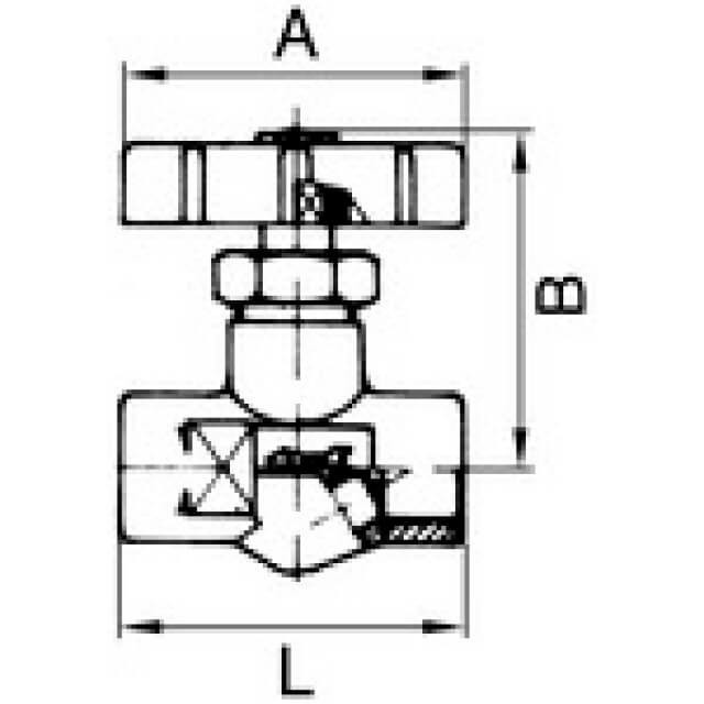 Nadelventil DN 4 G 1/2 i. -210.82