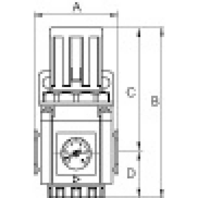 Druckregler BG 600 G 1 -GR 55