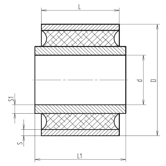 GM-ELE BU 16 X 36 L=38/32 mittel