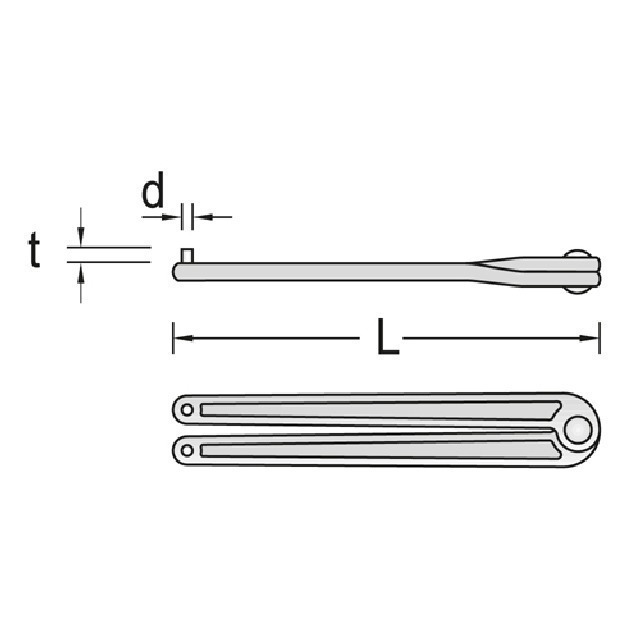 Zweilochmutterndreher 44-5 GEDORE