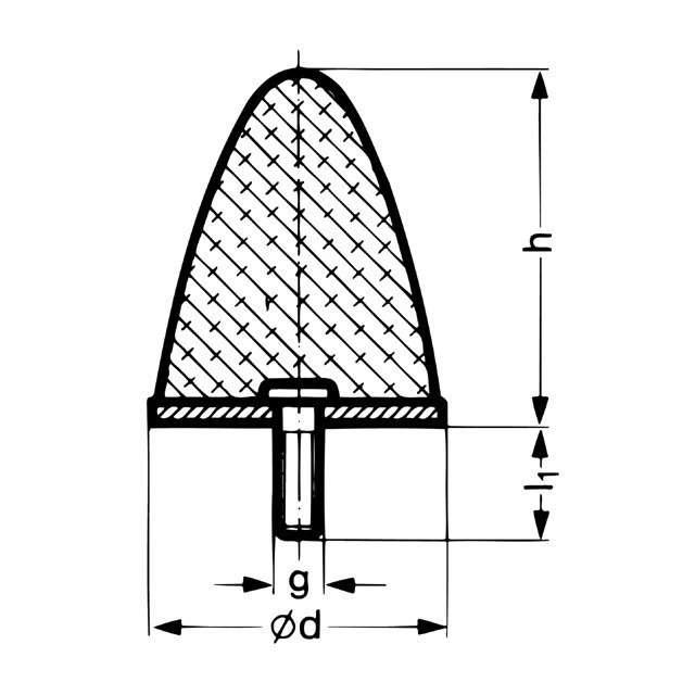 GM-PU PA 20 x 24 M6-18 weich