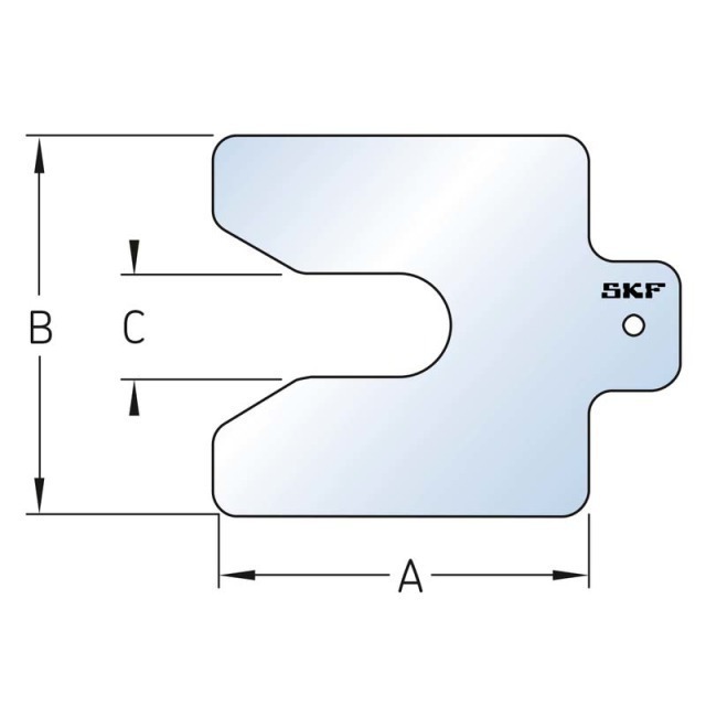 Ausgleichsscheibe TMAS 100-005 SKF