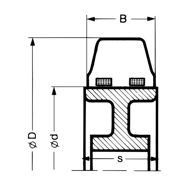 GM-Reib RZ 410 x 560 b=100 NK