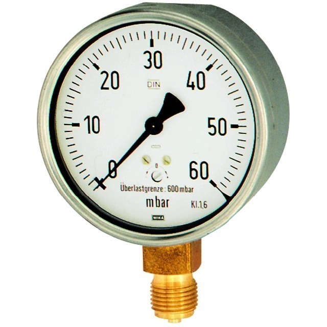 Kapselfedermanometer D= 100 G 1/2 -6842