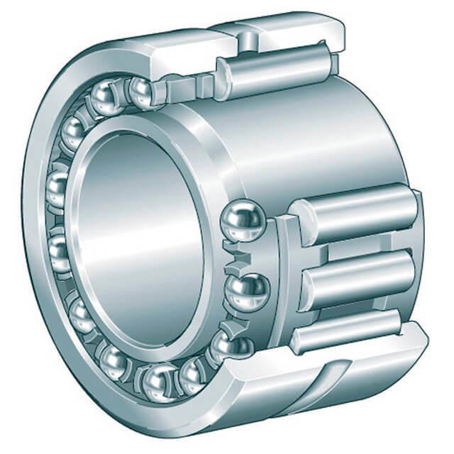 Needle roller angular contact ball bearing