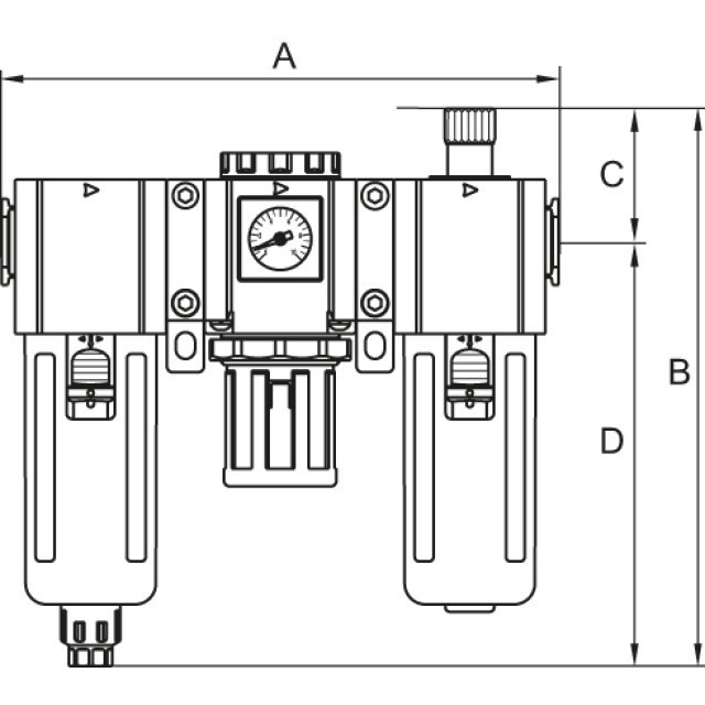 Wartungseinheit BG 600 G 1 -GFRL 55 A