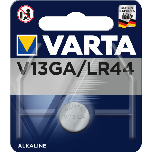 Knopfzelle V13GA/LR44 Varta