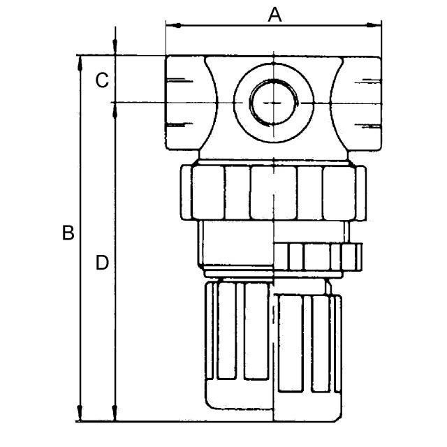 Druckbegr.ventil G 1/4 0,15-7,0b -490.07