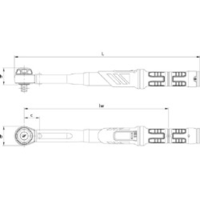 GEDORE 3/4" Drehm.-Schlüssel DMK 750"