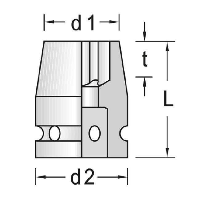 Kraftschrauber-Eins. TX K 19 E12 GEDORE