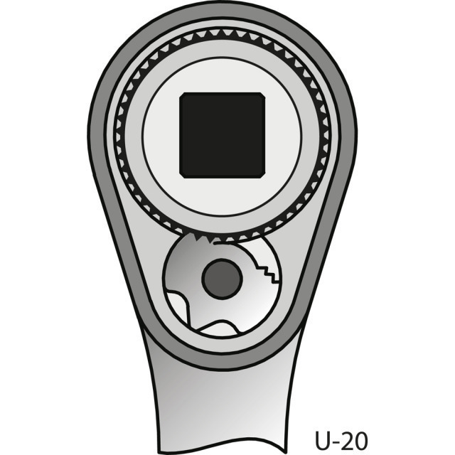 Umschaltknarre 1993 U-20 G GEDORE