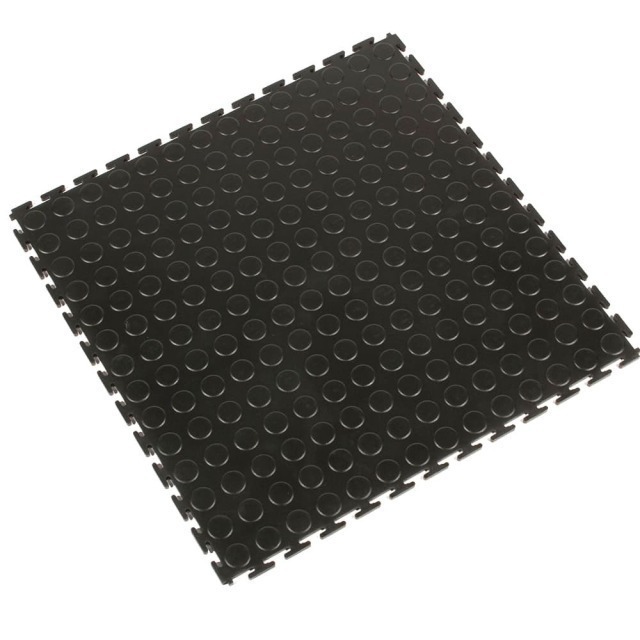 Bodenbelag ToughLock Noppen sw 0,5x0,5m