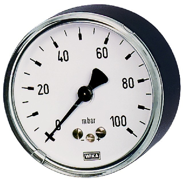 Kapselfedermanometer D= 100 G 1/2 -6821