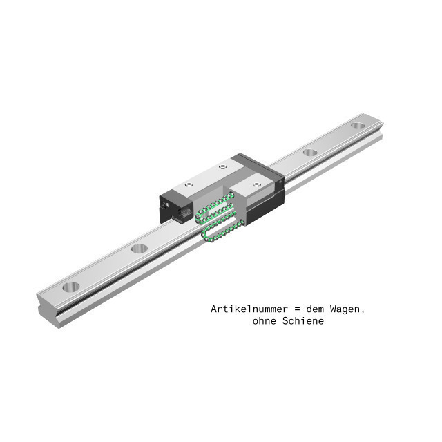 SSR guide carriage