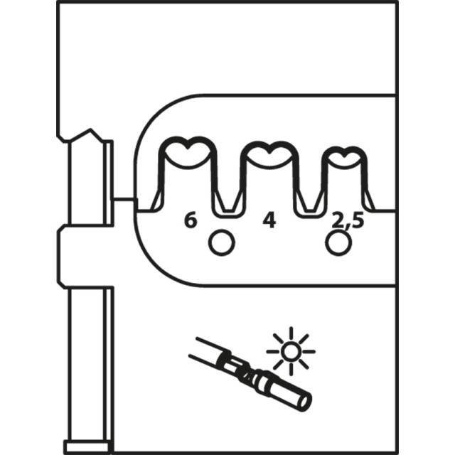 Modul-Einsatz für Multi Contact 8140-24/-25