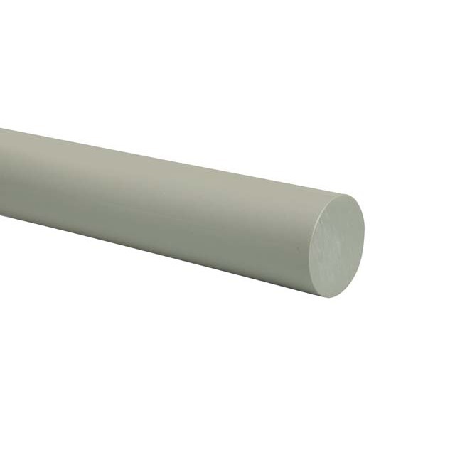 PP Rundstäbe extrudiert grau