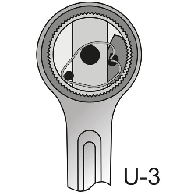 Umschaltknarre 3093 U-3 GEDORE