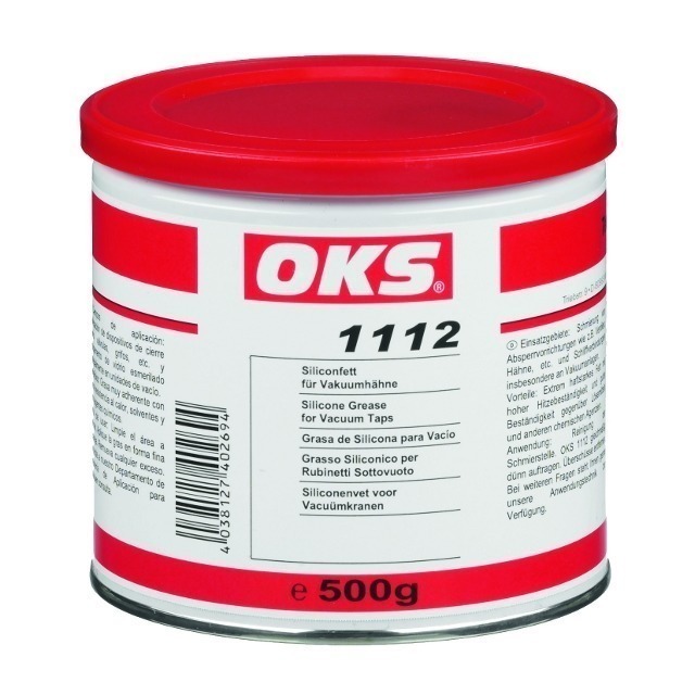 Silikonfett f.Vakuumhähne OKS 1112 500g