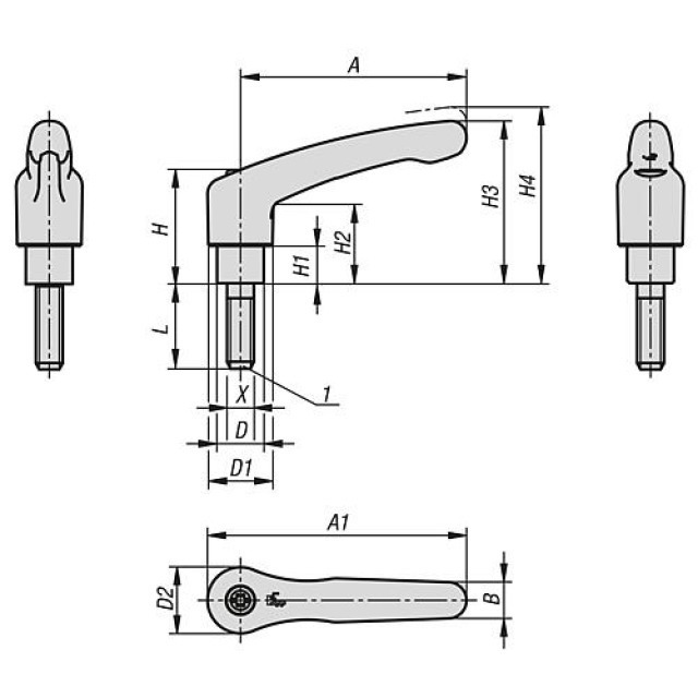 KLEMMHEBEL  Zink  K0123.106108x18