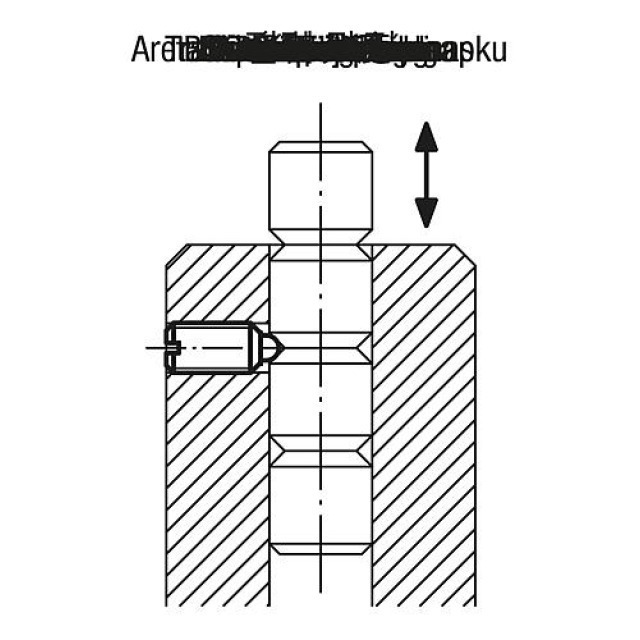 FEDERNDES DRUCKSTÜCK Stahl  K0316.03