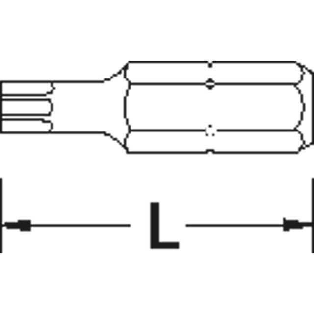 Schraubendr.Bit 687 TX T25S-010 GEDORE