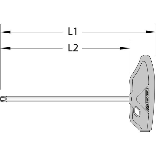 Schraubendreher 2142TX T6 GEDORE