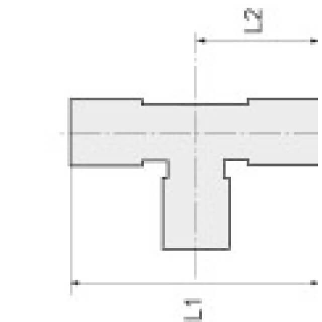 T-Stück i./a./i. G/R 1/4 -ES 254.42