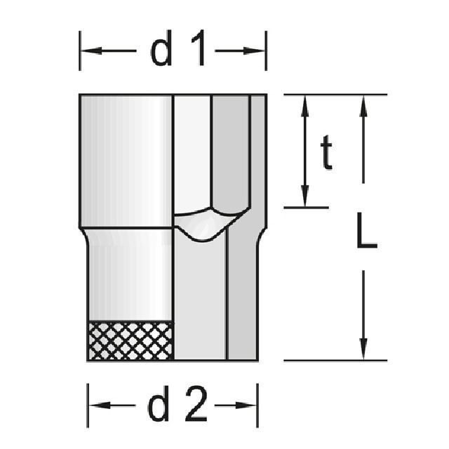 Steckschlüsseleins. 30 8mm GEDORE