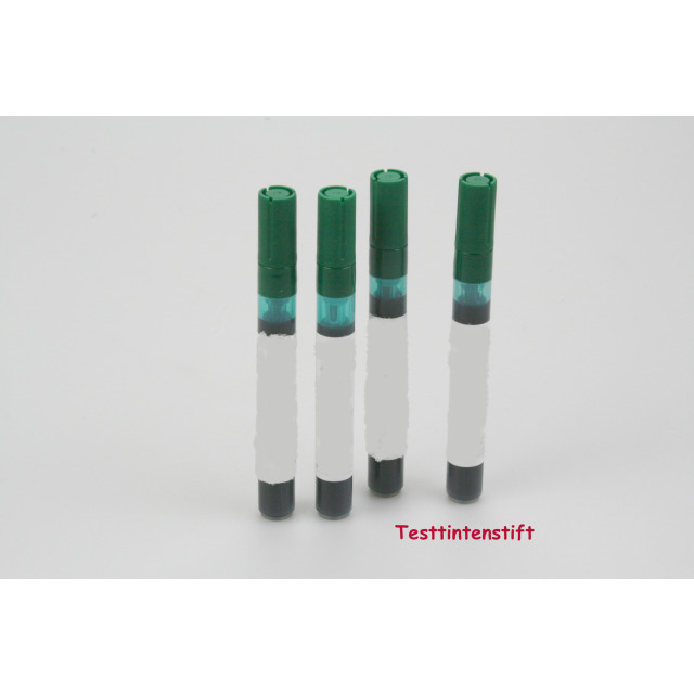 Test intensity pen 38mN/m 10ml green