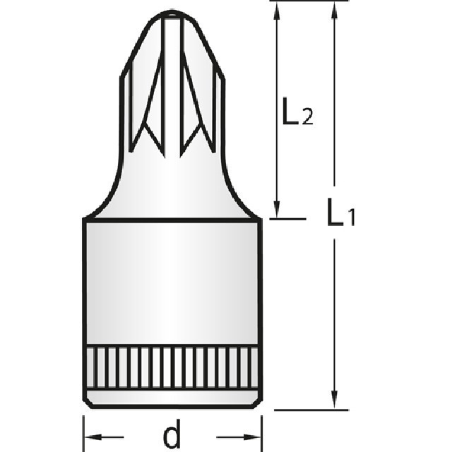 Schraubendrehereins. IKS 20 PZD 1 GEDORE