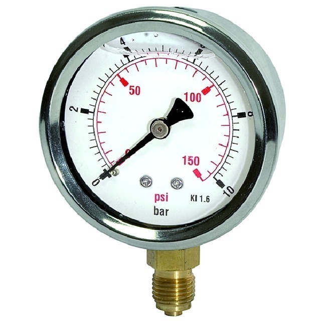 Glyzerinmanometer D= 63 G 1/4 -714-CDE
